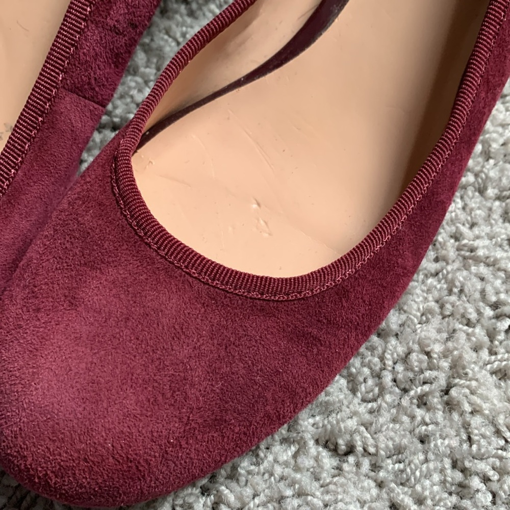 Sole Society Burgundy Suede Heels - Picture 12 of 12
